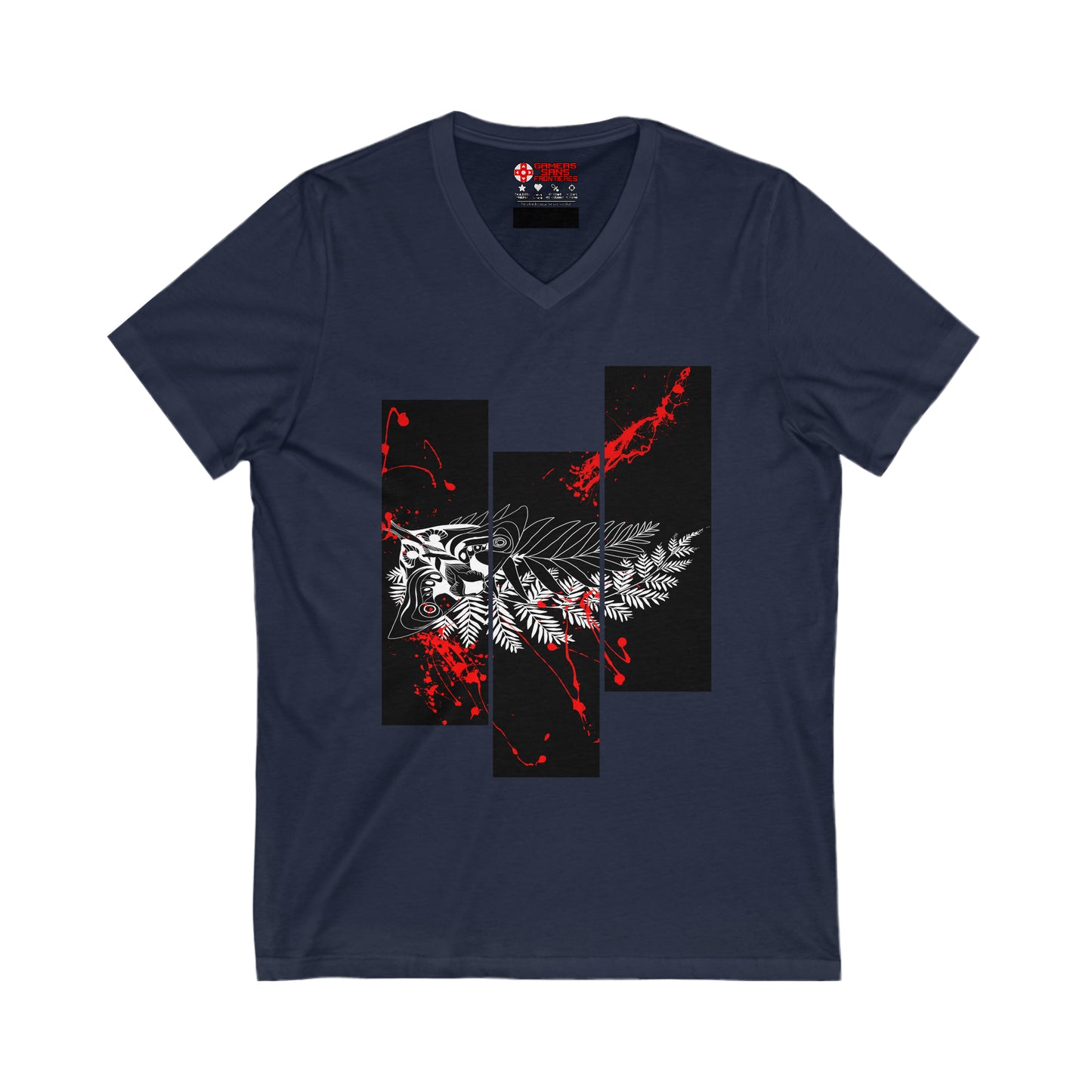 The Last of Us Men's V Tee - Moth Tattoo White