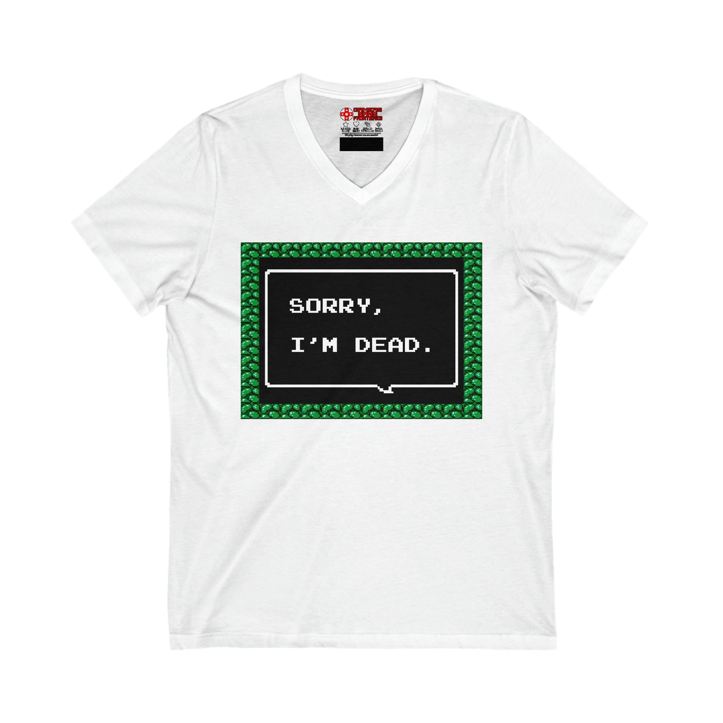 Men's V Tee - Sorry, I'm Dead
