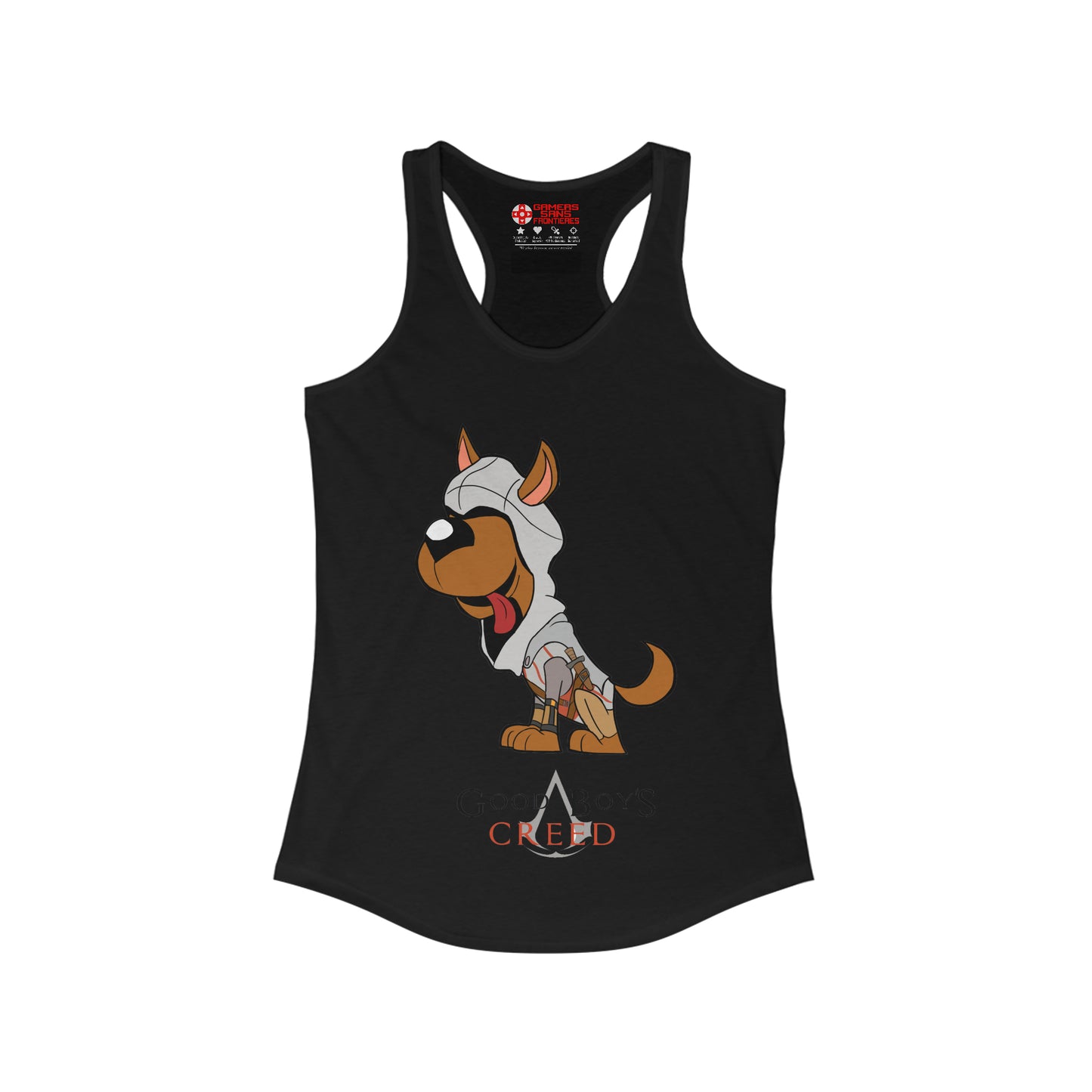 Women's Racerback Tank - Good Boy’s Creed