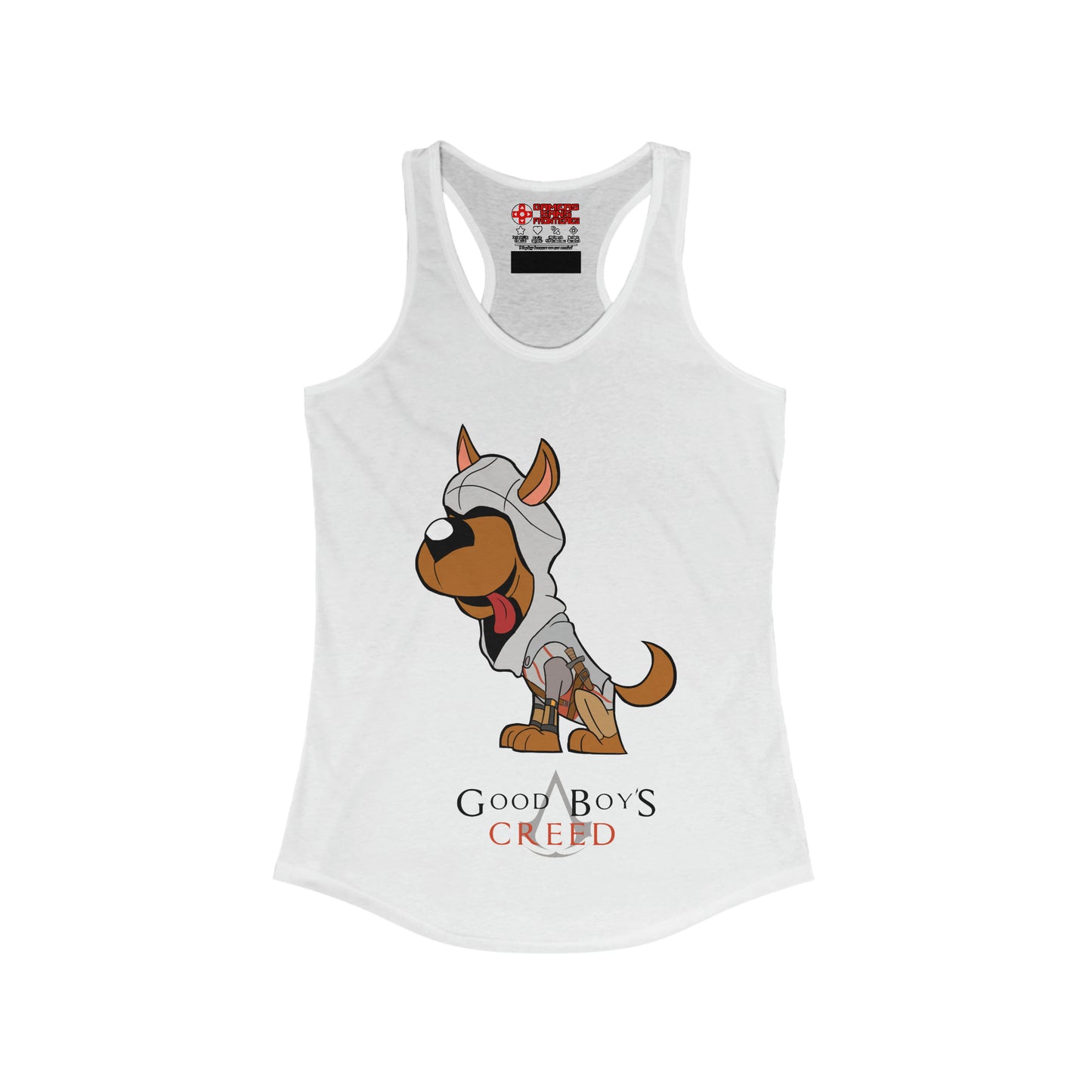 Women's Racerback Tank - Good Boy’s Creed