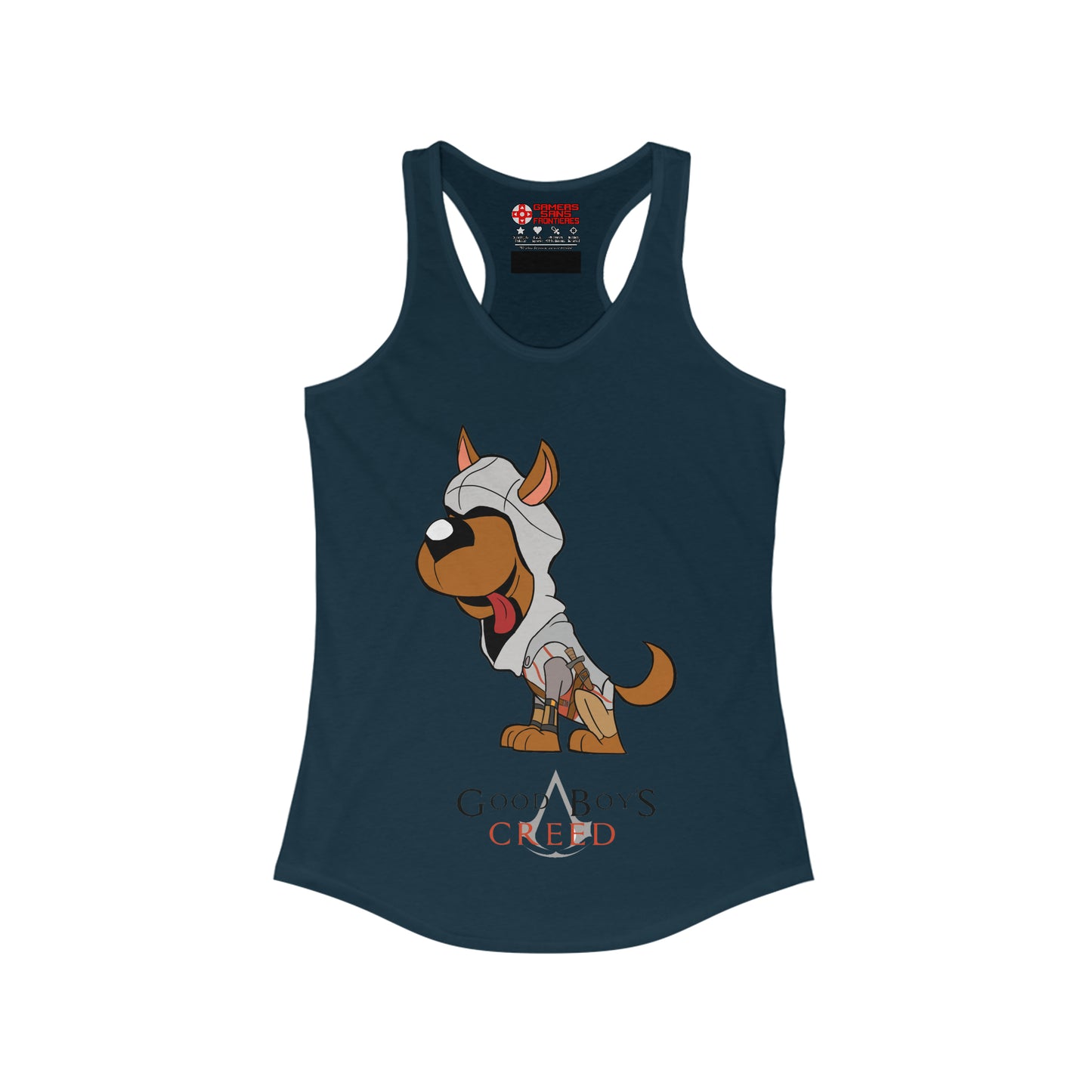 Women's Racerback Tank - Good Boy’s Creed