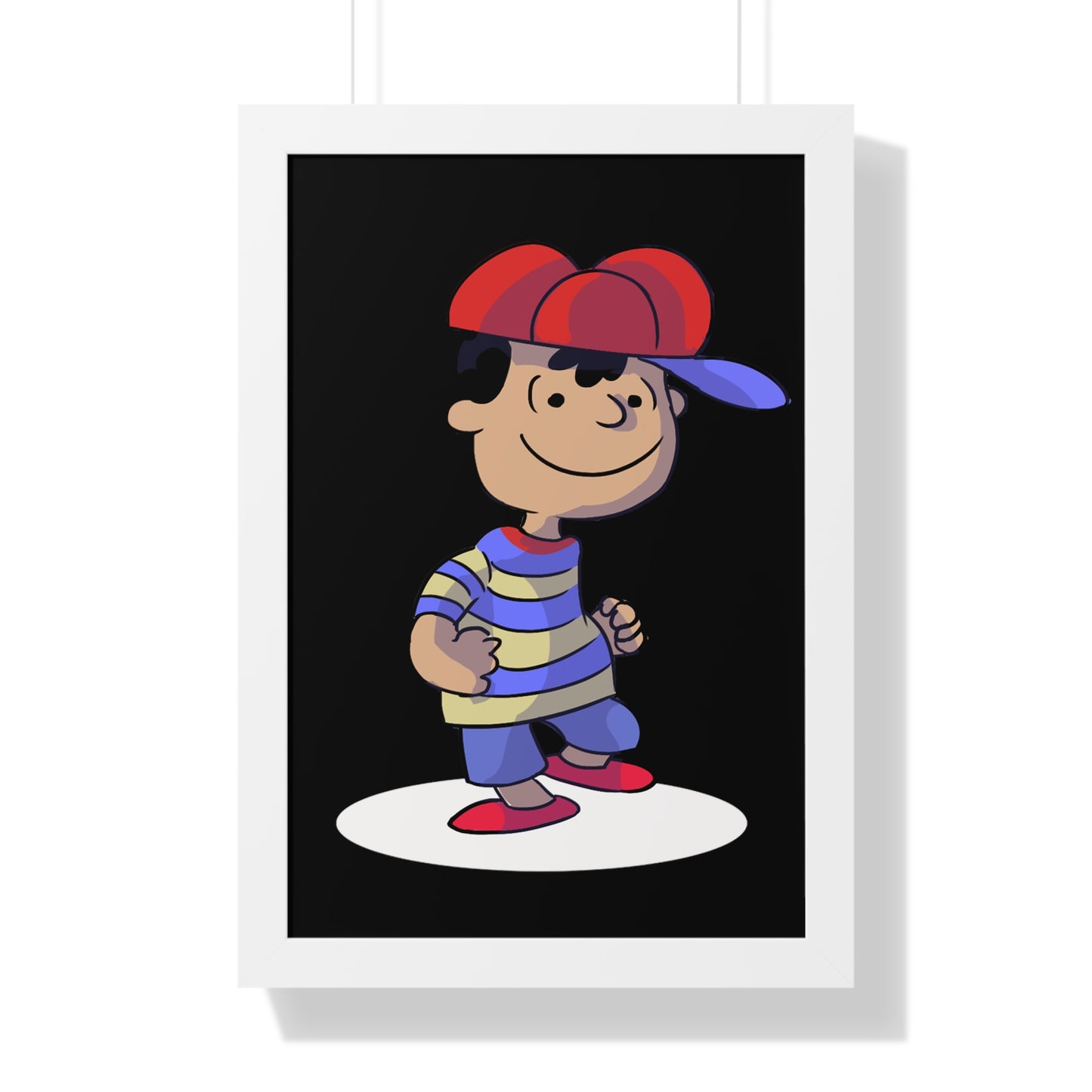 EarthBound Framed Poster - Ness Brown Dance