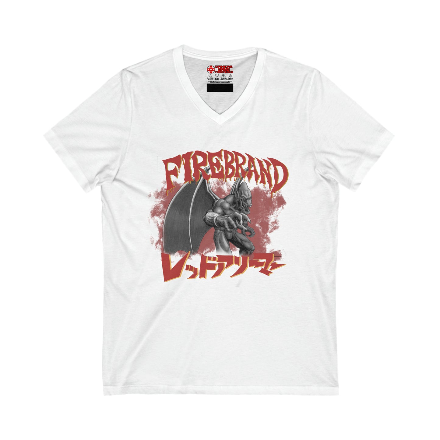 Demon's Crest Men's V Tee – Fireborn