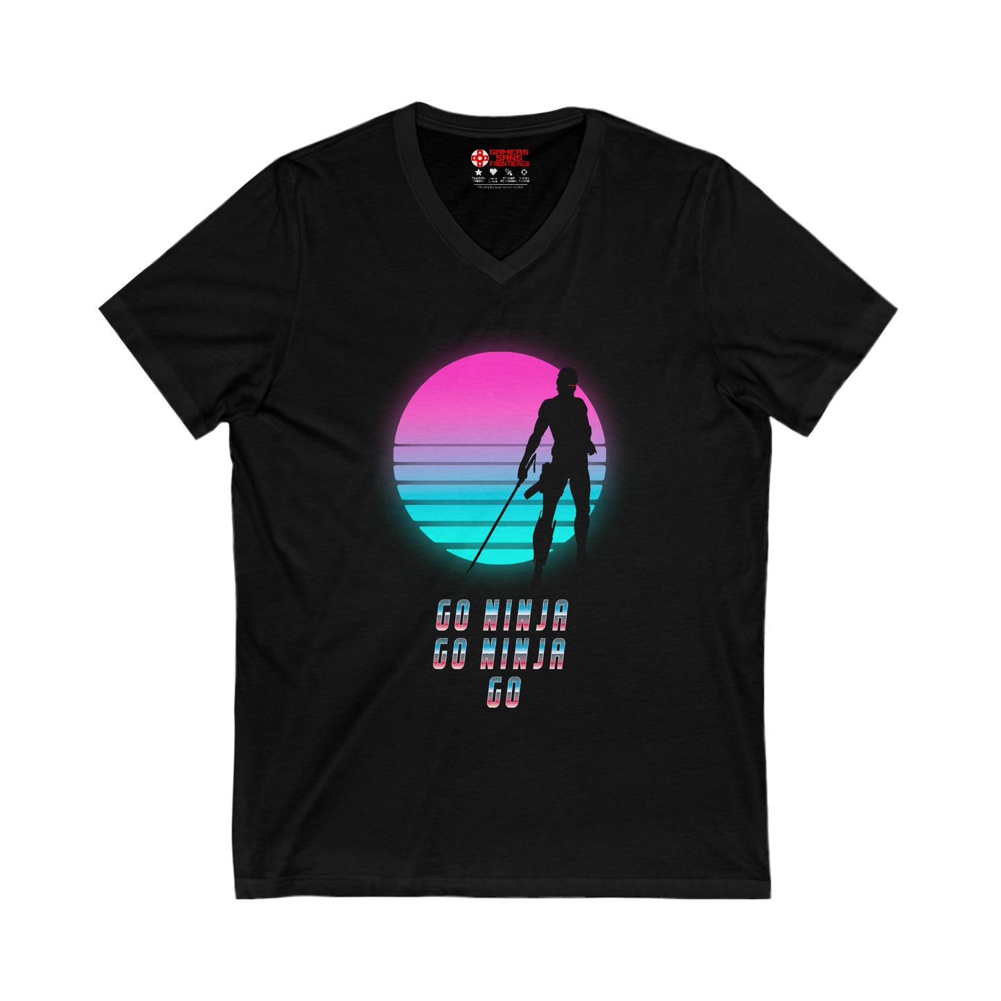 Metal Gear Men's V Tee - Go Ninja