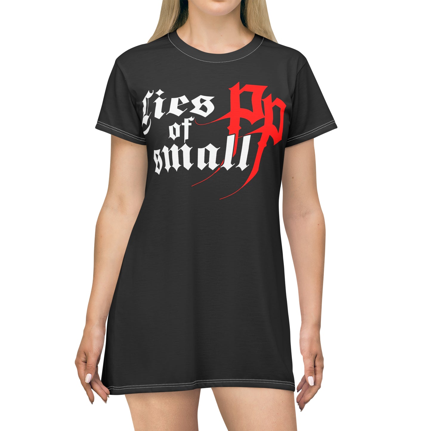 Lies of P Women's Tee Dress - Lies of Small PP