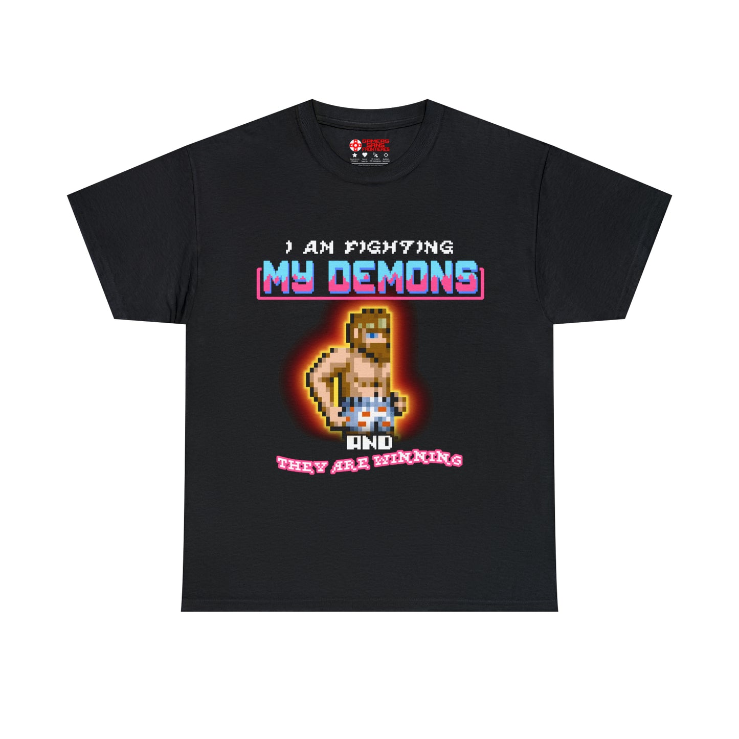 Men's Tee - Fighting my demons