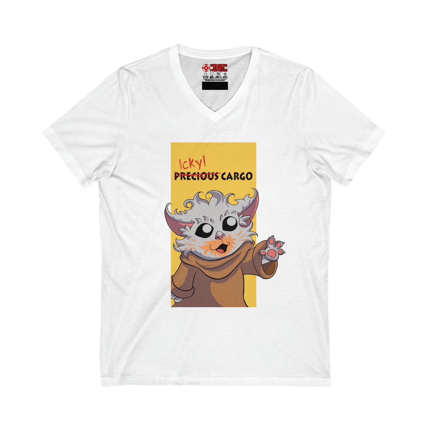 Icky Cargo Men's V Tee - Wisp Campaign