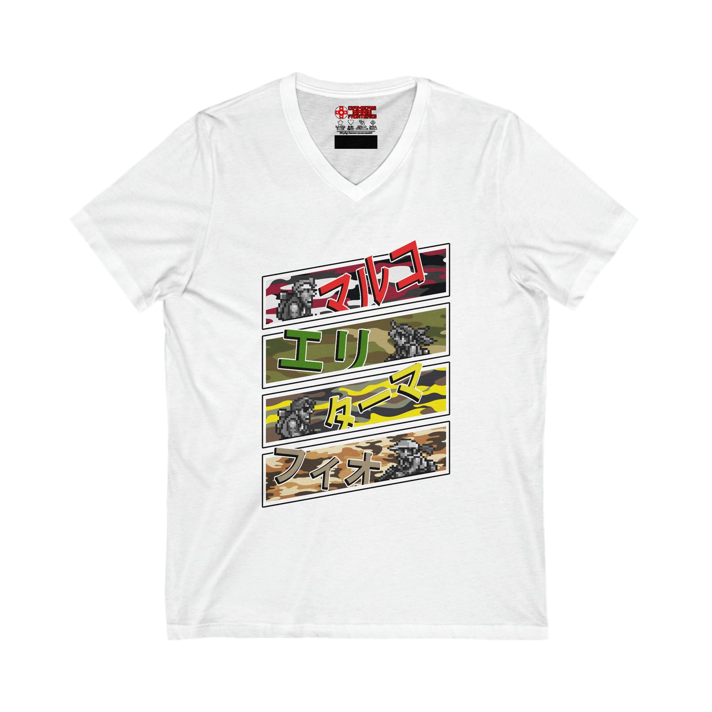 Metal Slug Men's V Tee - Peregrin Camo