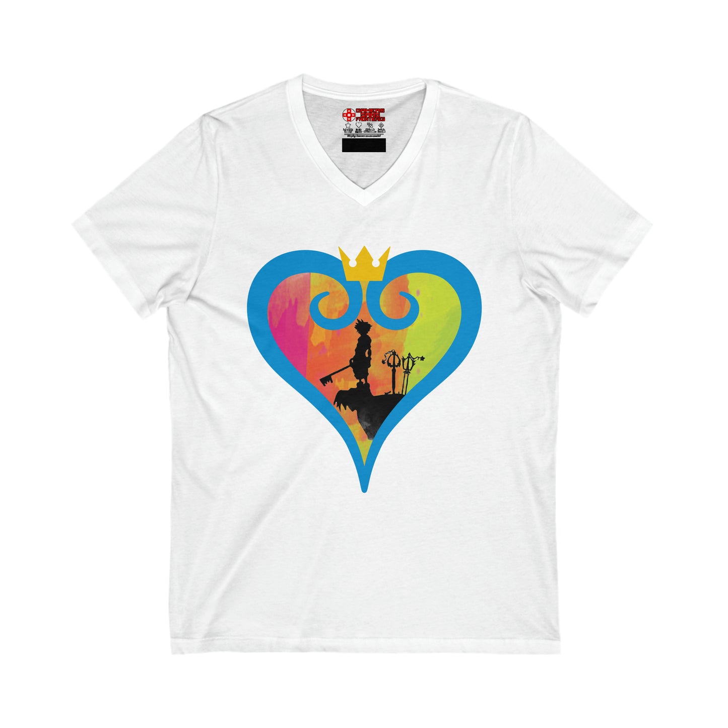 Kingdom Hearts Men's V Tee - From Destiny Islands