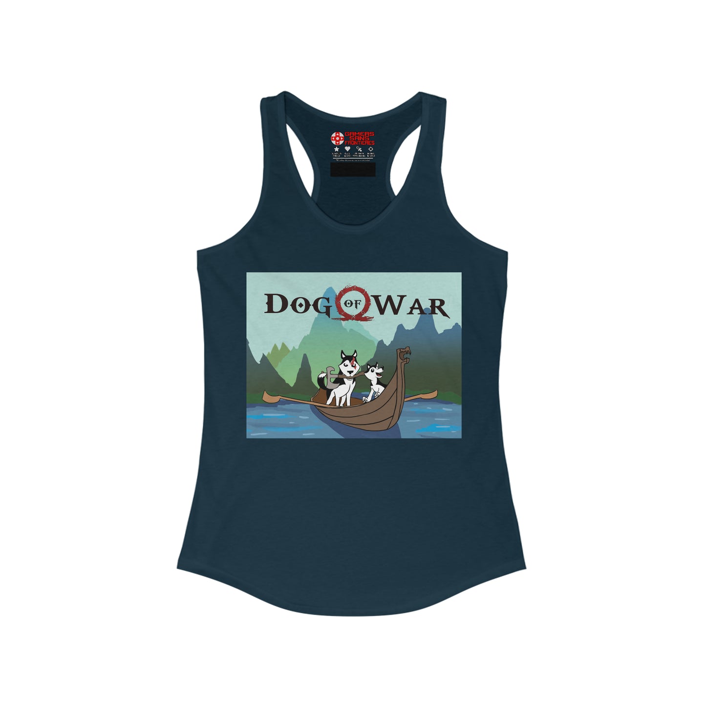Women's Racerback Tank - Dog of War