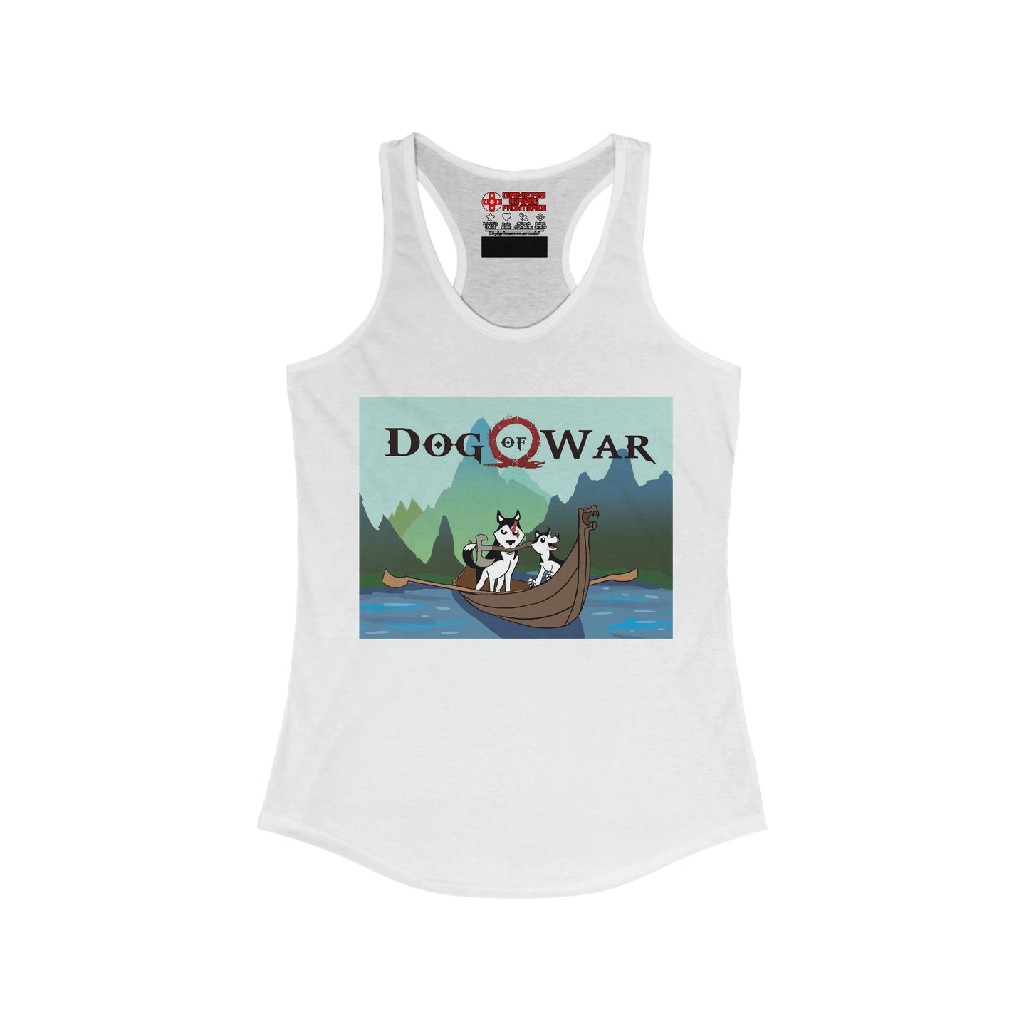 Women's Racerback Tank - Dog of War