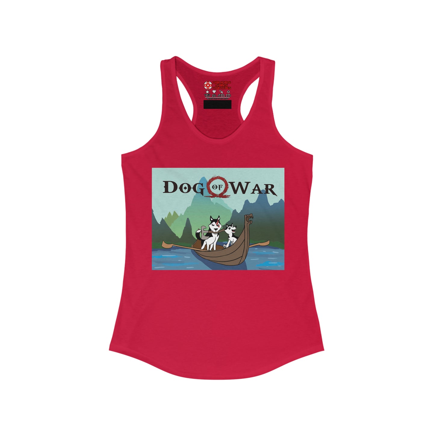 Women's Racerback Tank - Dog of War