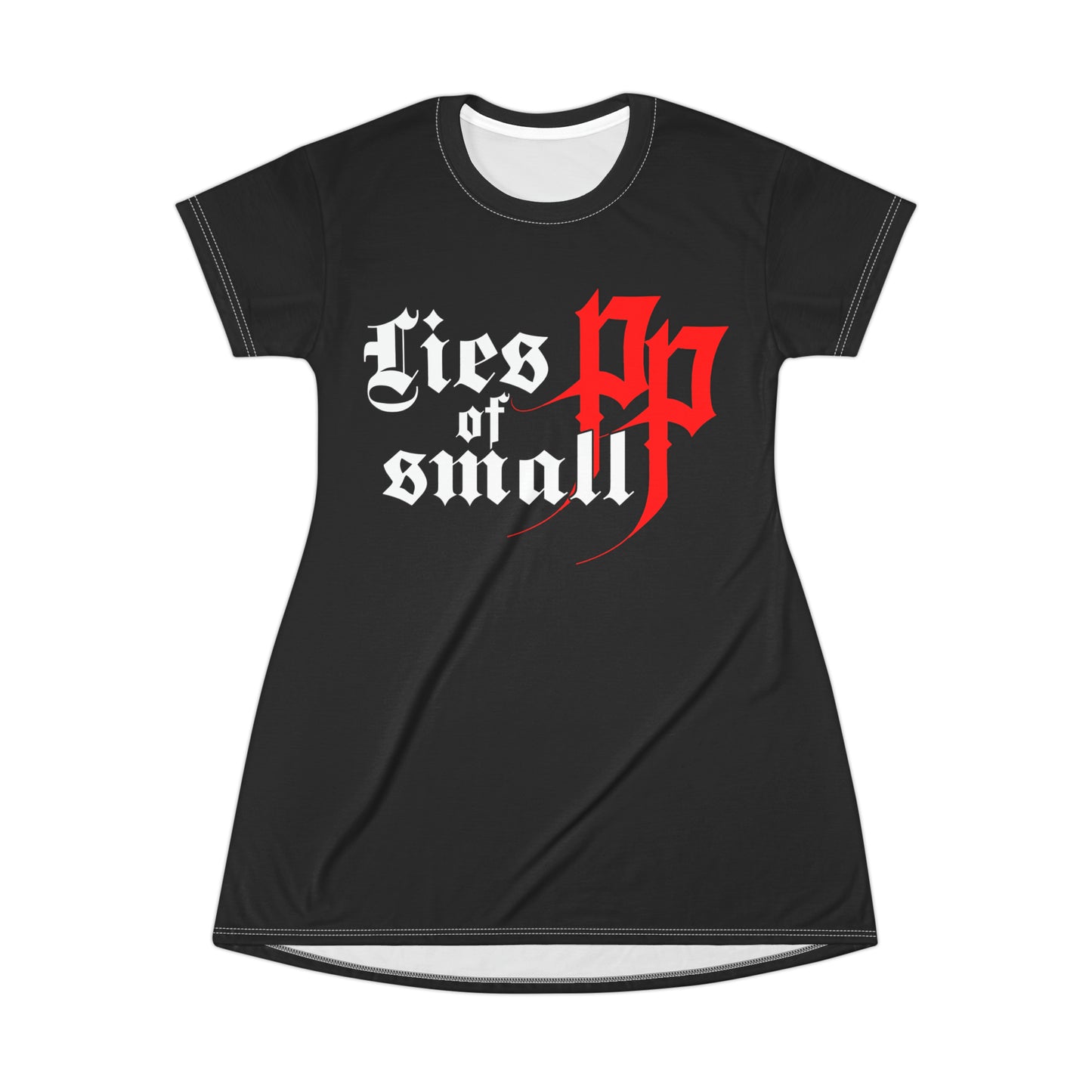 Lies of P Women's Tee Dress - Lies of Small PP