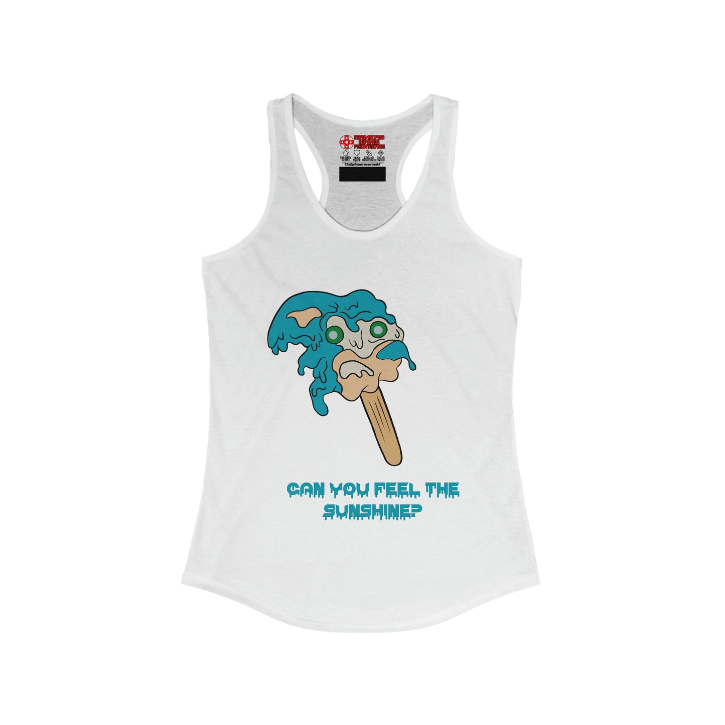 Women's Racerback Tank - Melting Sonic