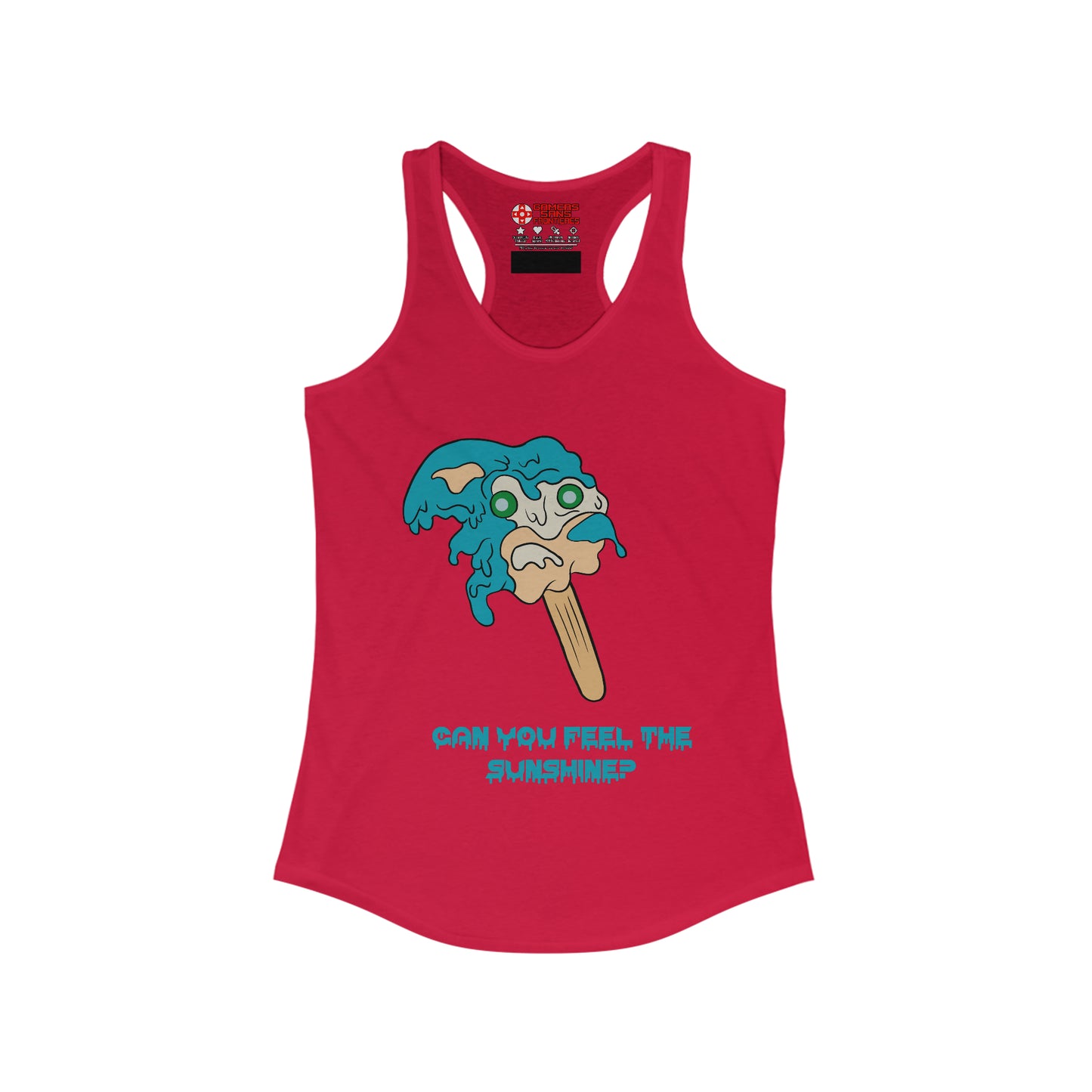 Women's Racerback Tank - Melting Sonic