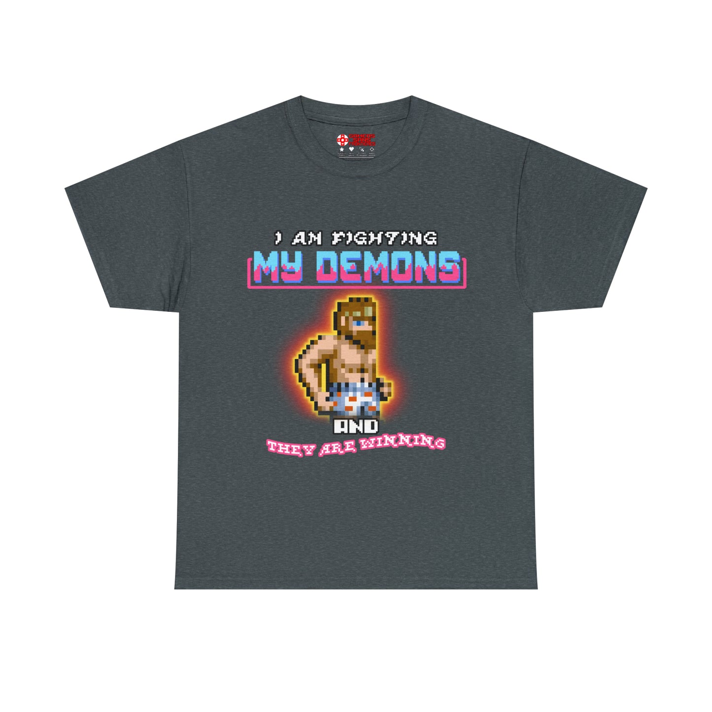 Men's Tee - Fighting my demons