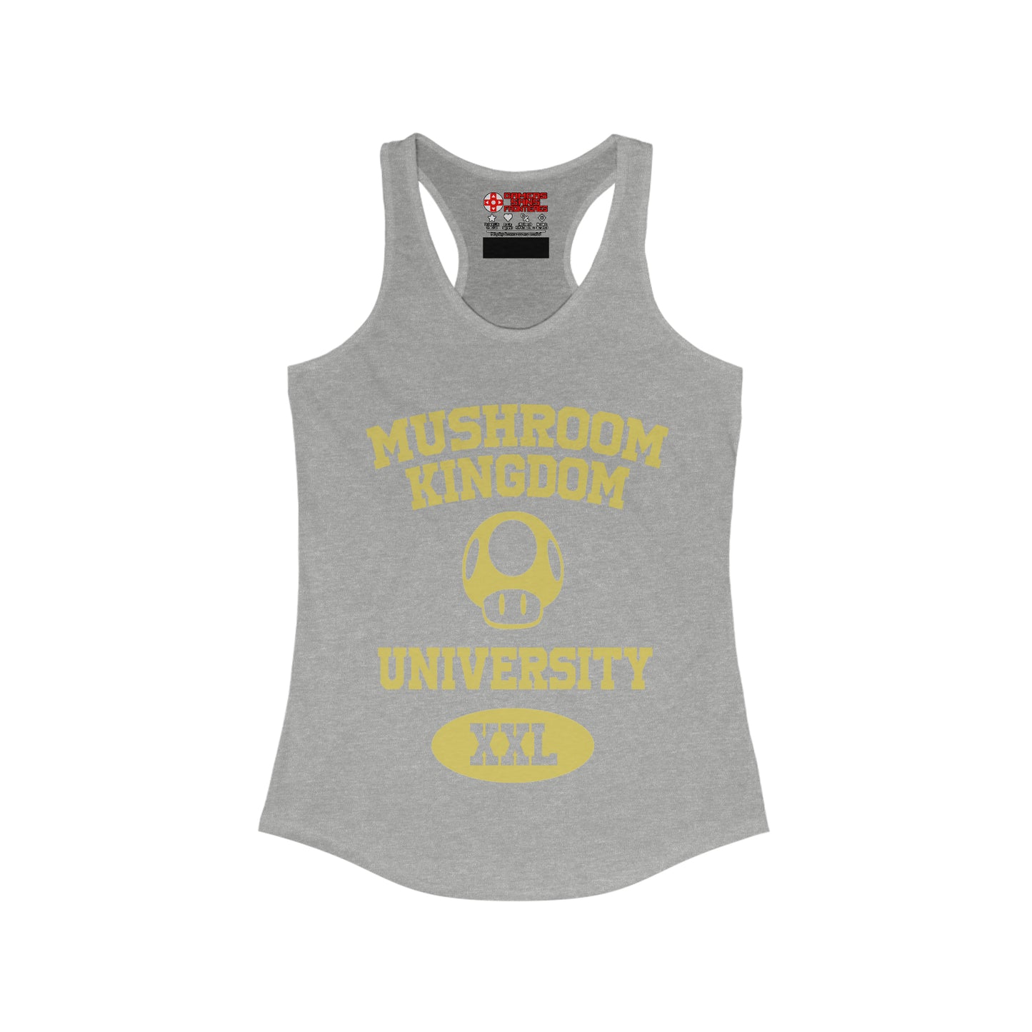 Women's Racerback Tank - Mushroom Kingdom University