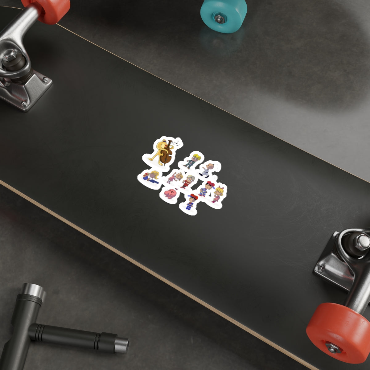 EarthBound Die-Cut Sticker - EarthBrown Dance