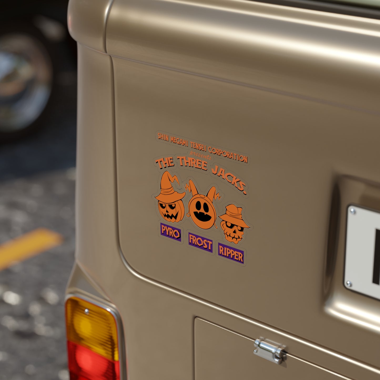 Transparent Outdoor Sticker - Jack of all Tricks