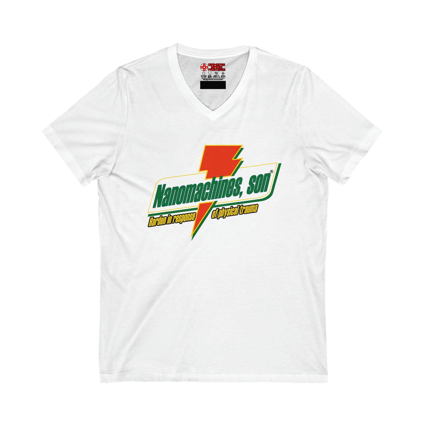 Men's V Tee - Nanomachines, son
