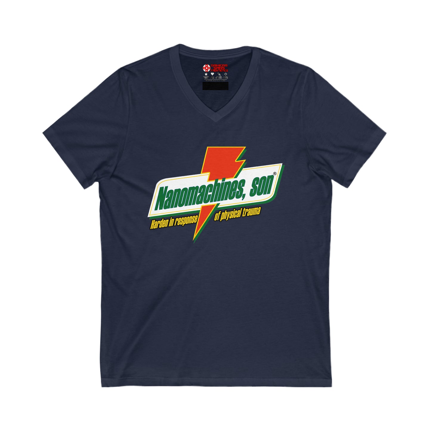 Men's V Tee - Nanomachines, son