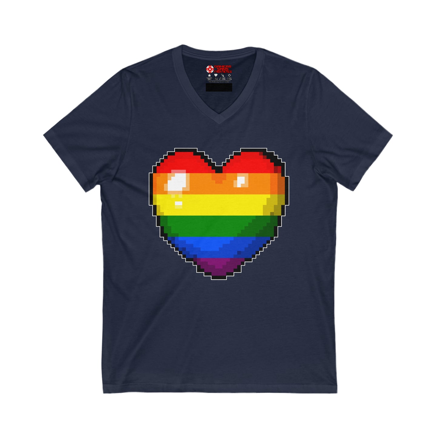 Men's V Tee - Extra Colorful Life