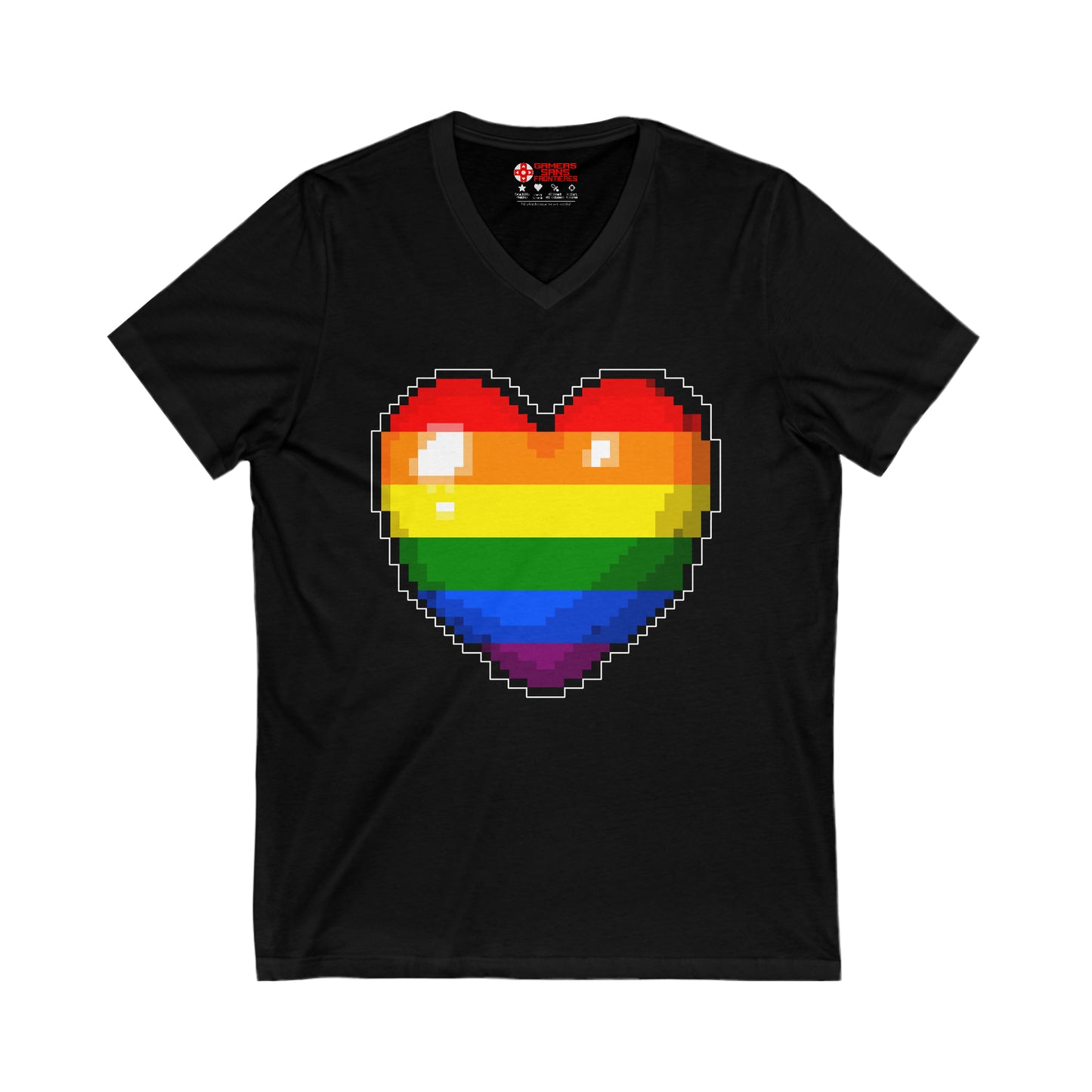 Men's V Tee - Extra Colorful Life