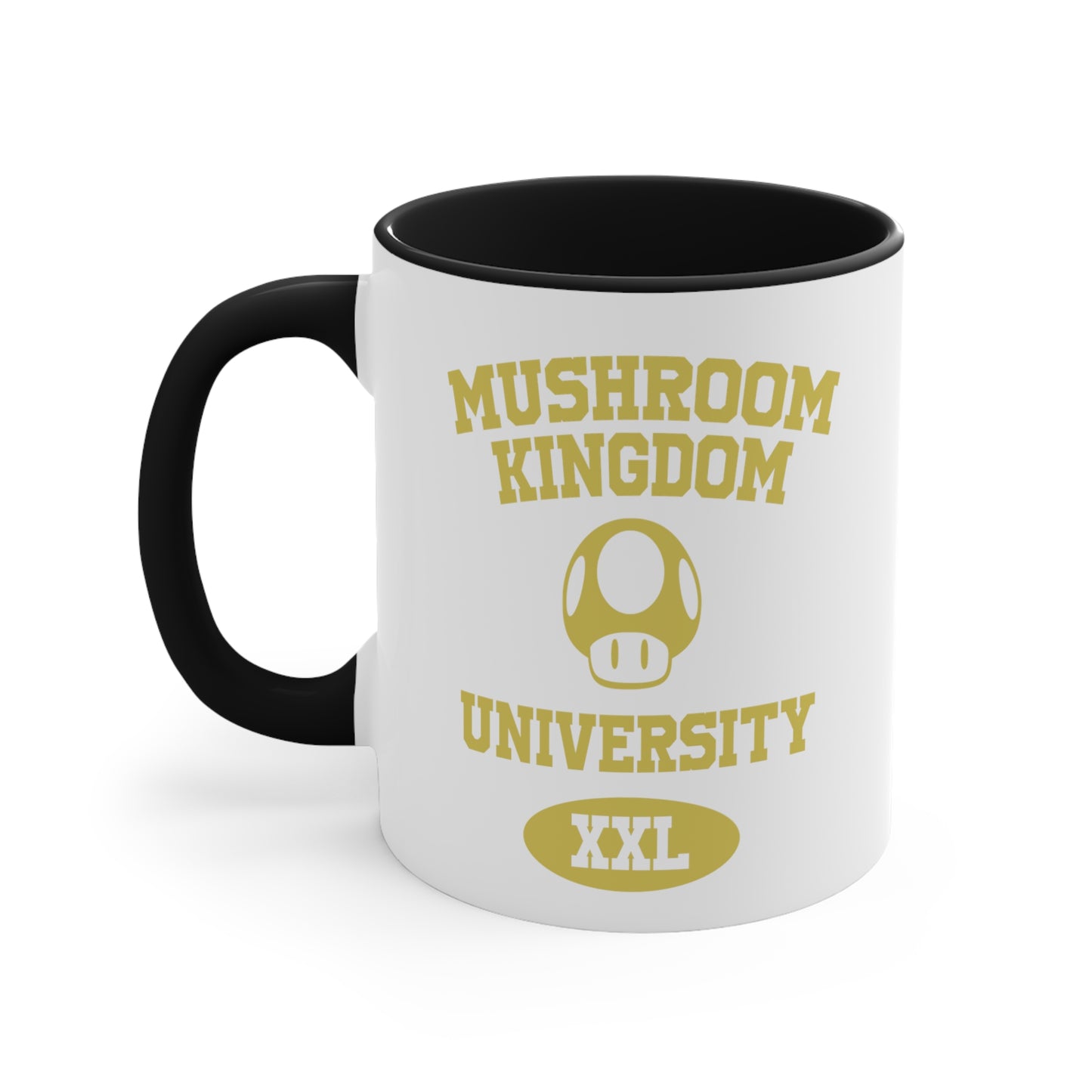 Mushroom Kingdom University Mug, 11oz