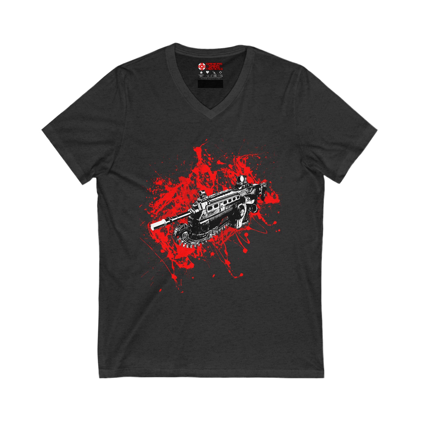 Gears of War Men's V Tee - Locust's Nightmare
