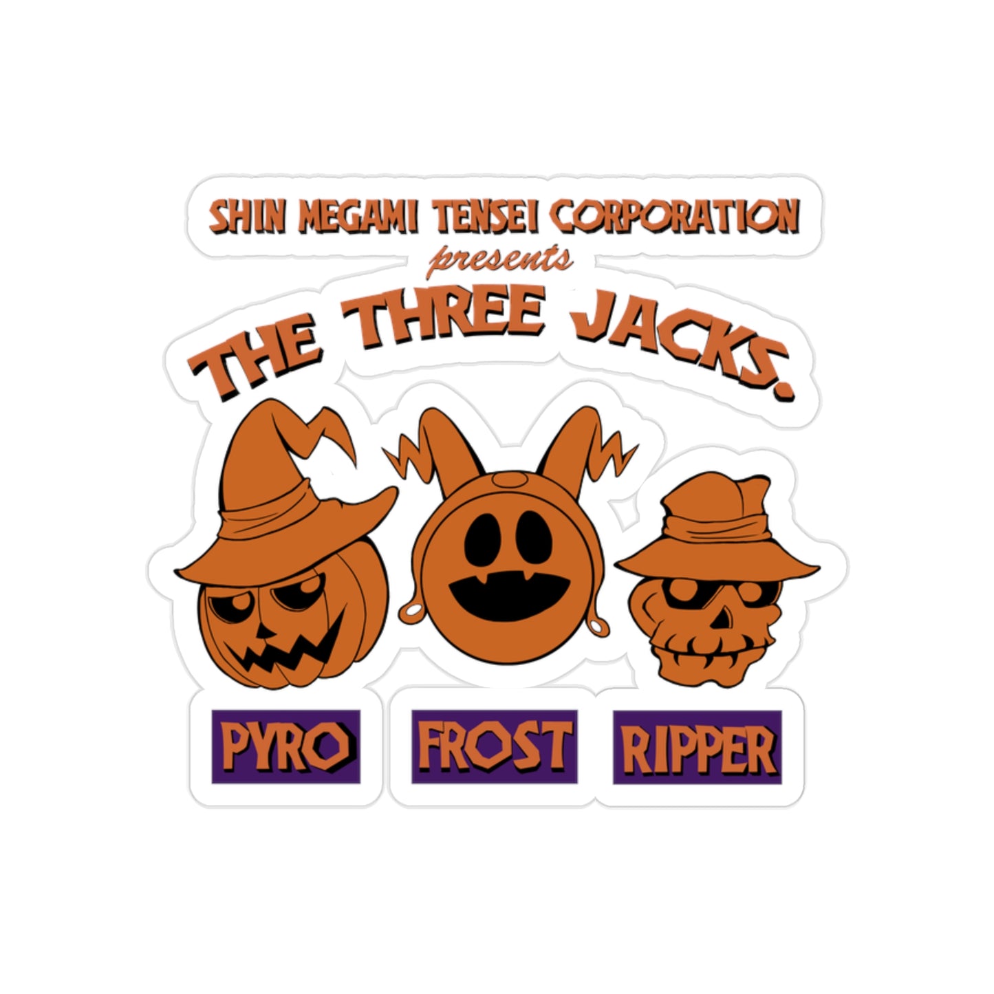 Transparent Outdoor Sticker - Jack of all Tricks