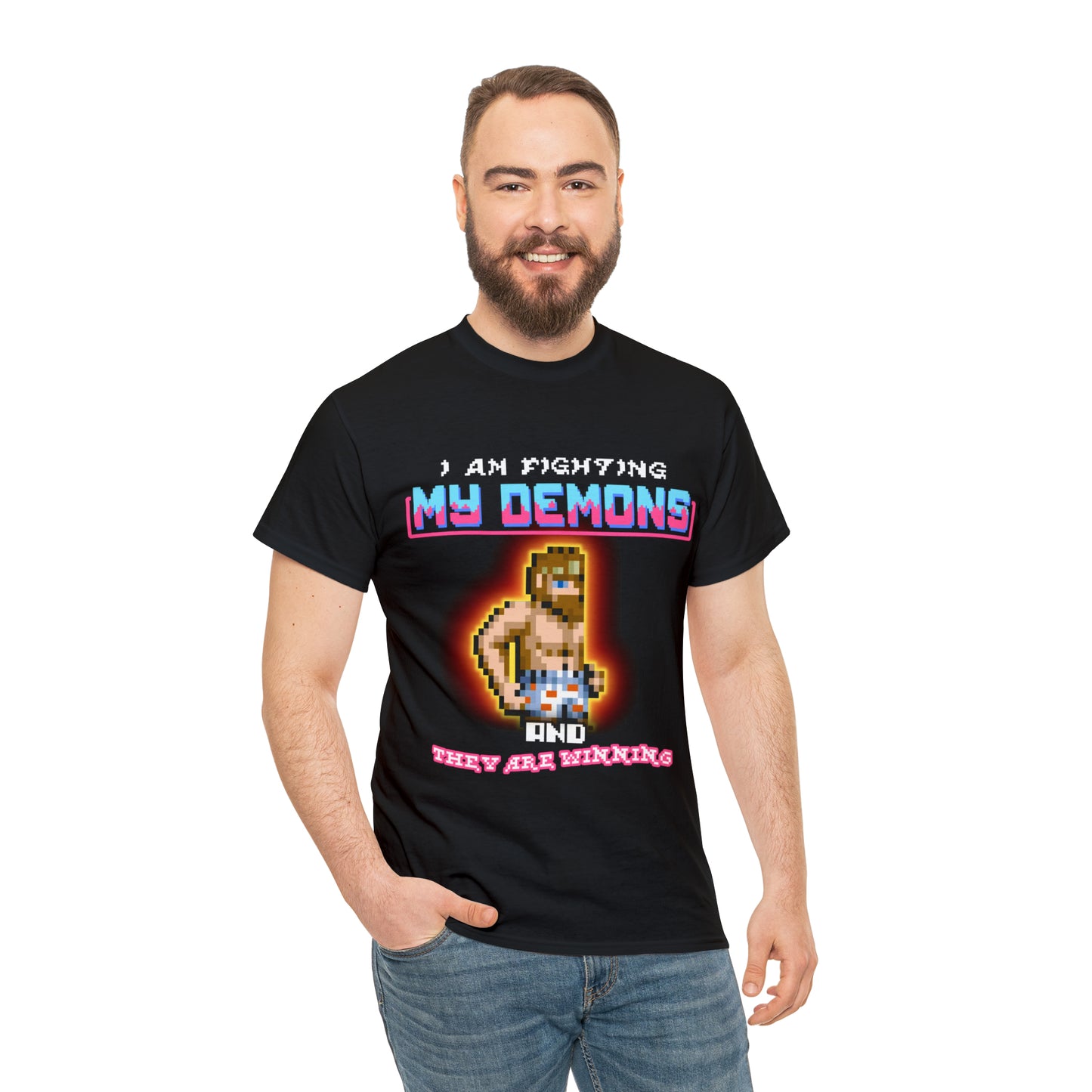 Men's Tee - Fighting my demons
