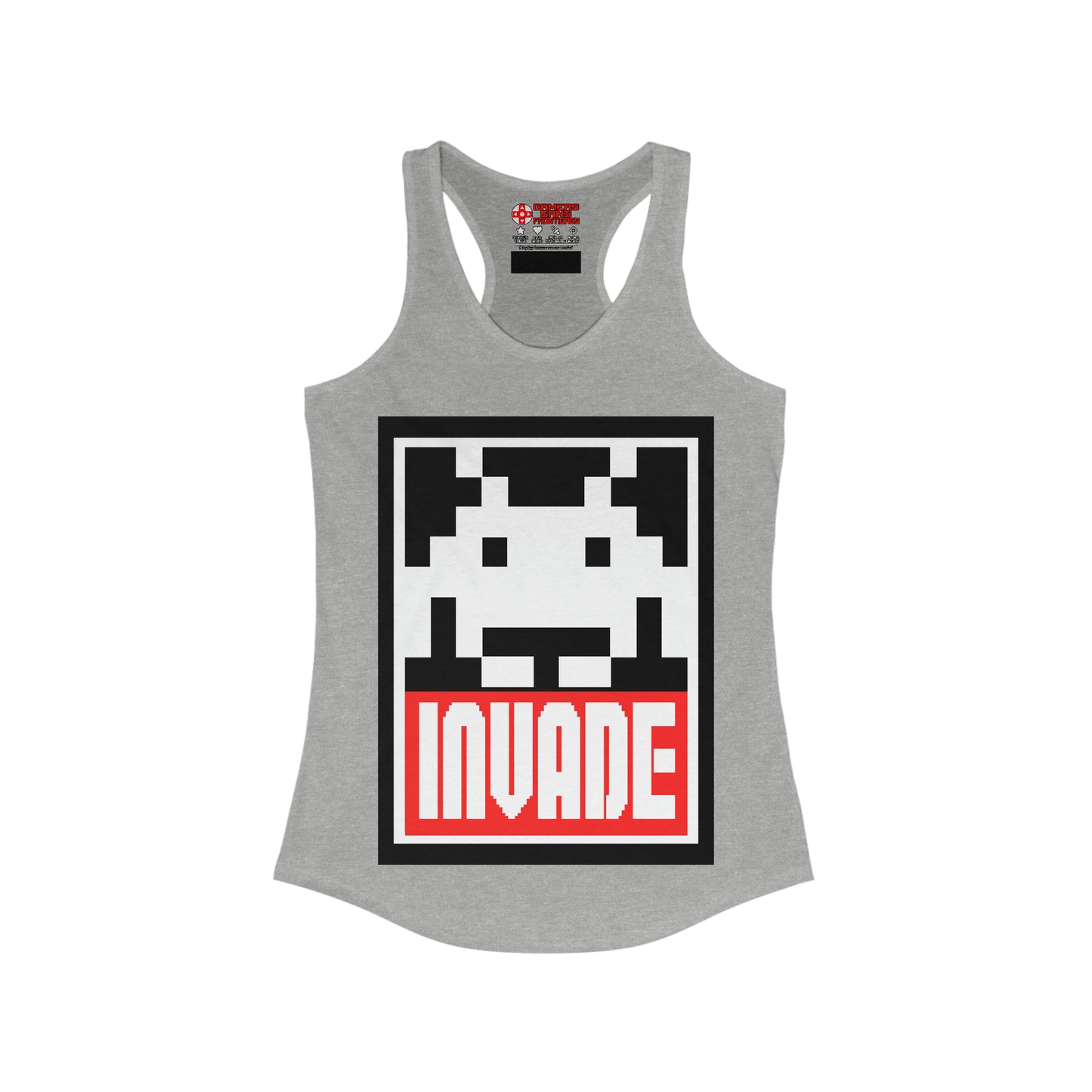Women's Racerback Tank - Invade & Obey