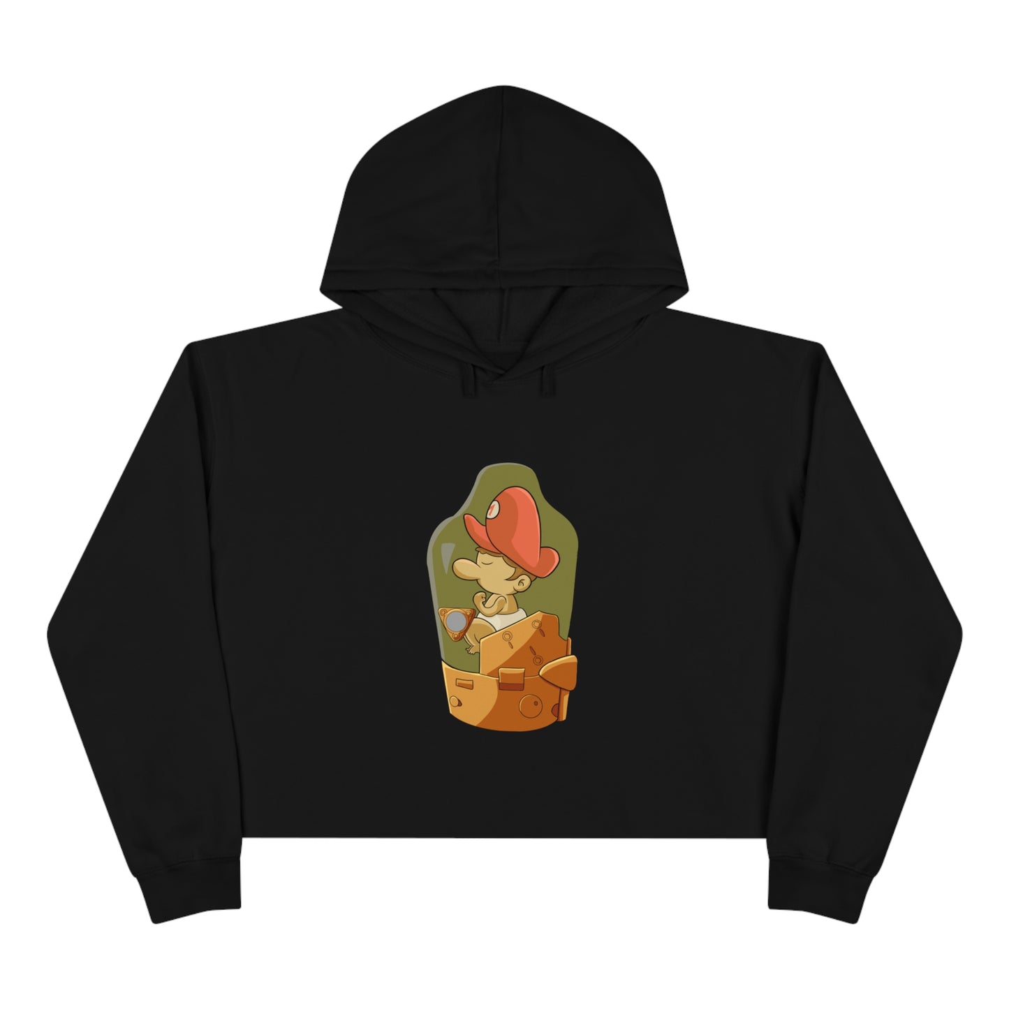 Baby Stranding Crop Hoodie