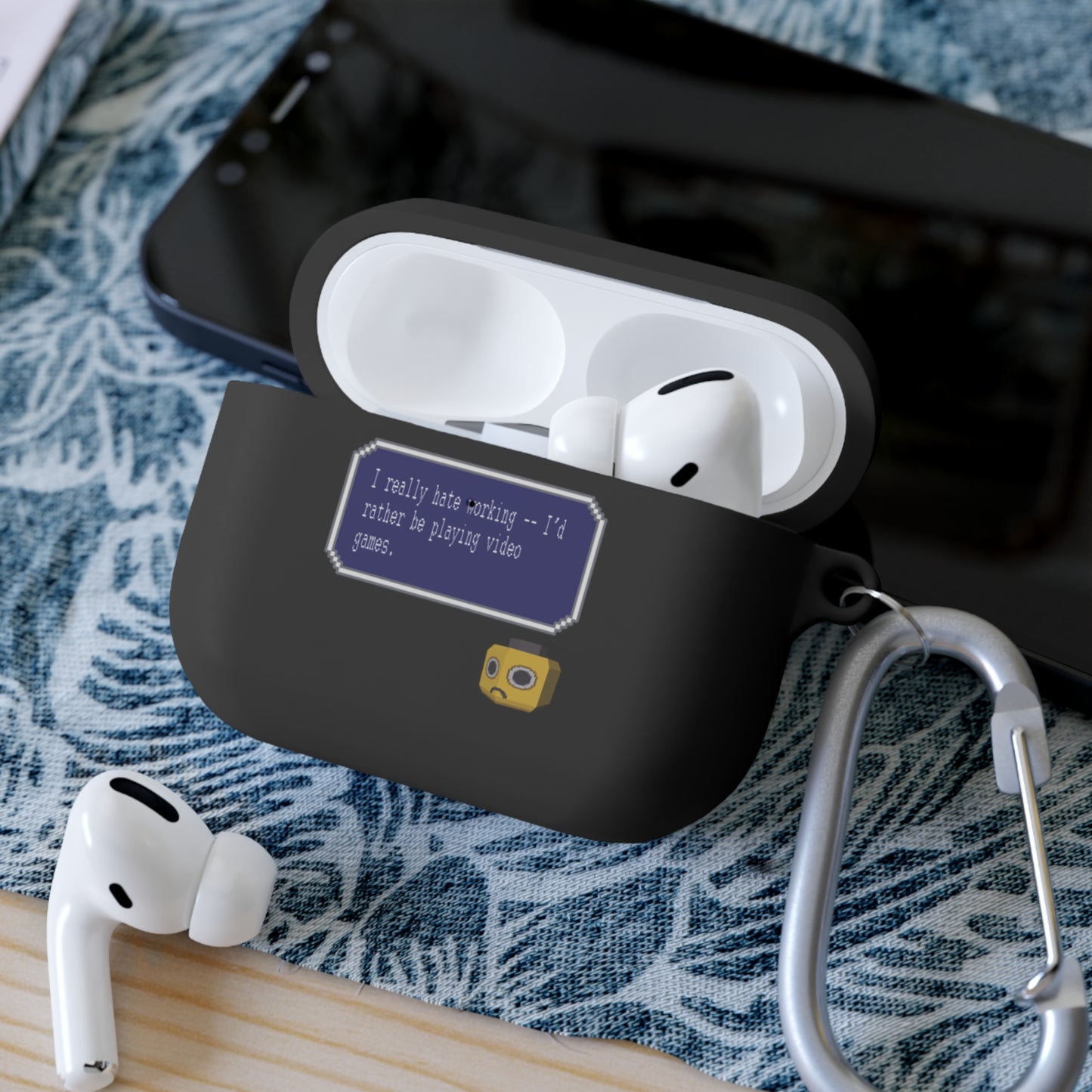 AirPods / AirPods Pro Case Cover - I Really Hate Working