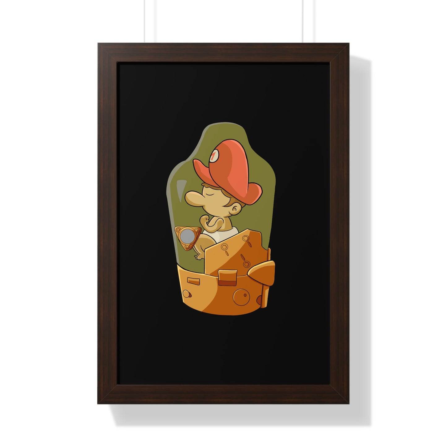 Death Stranding Framed Poster - Baby Stranding