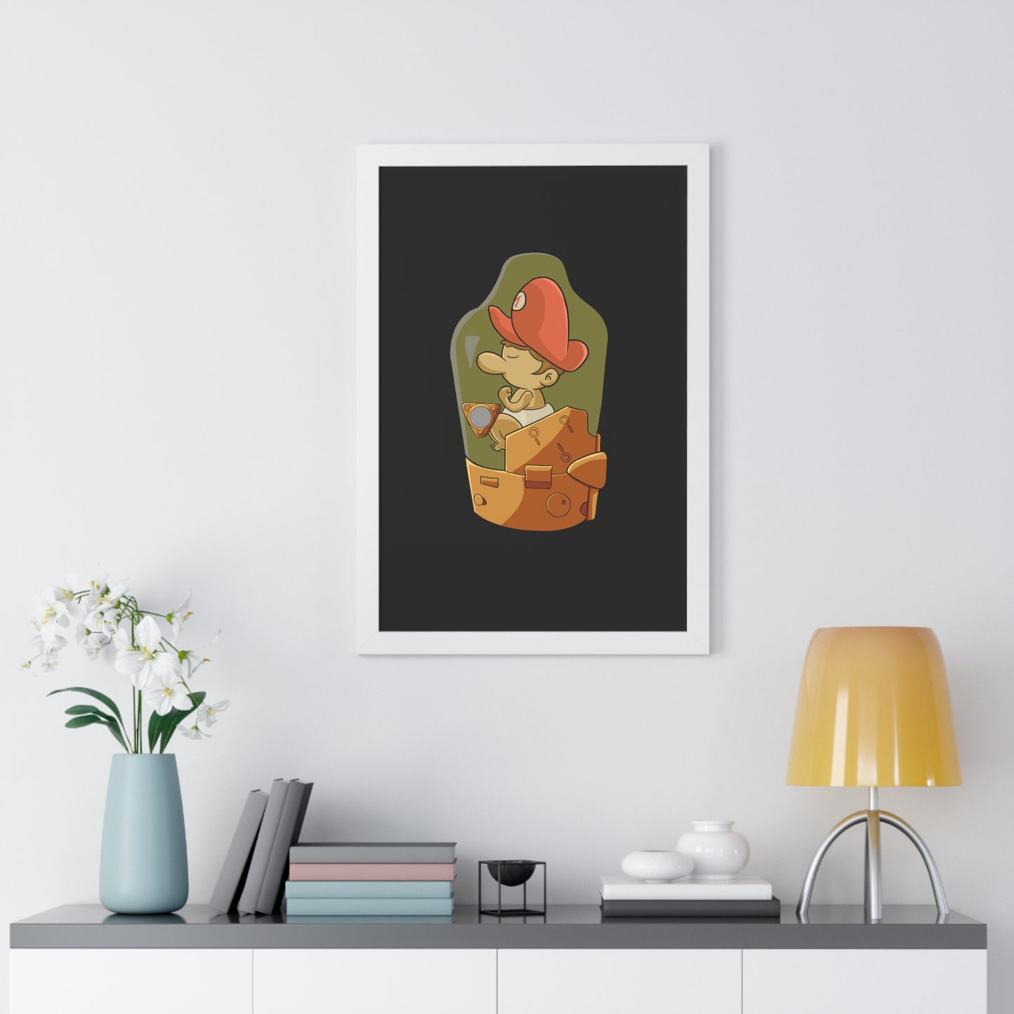 Death Stranding Framed Poster - Baby Stranding