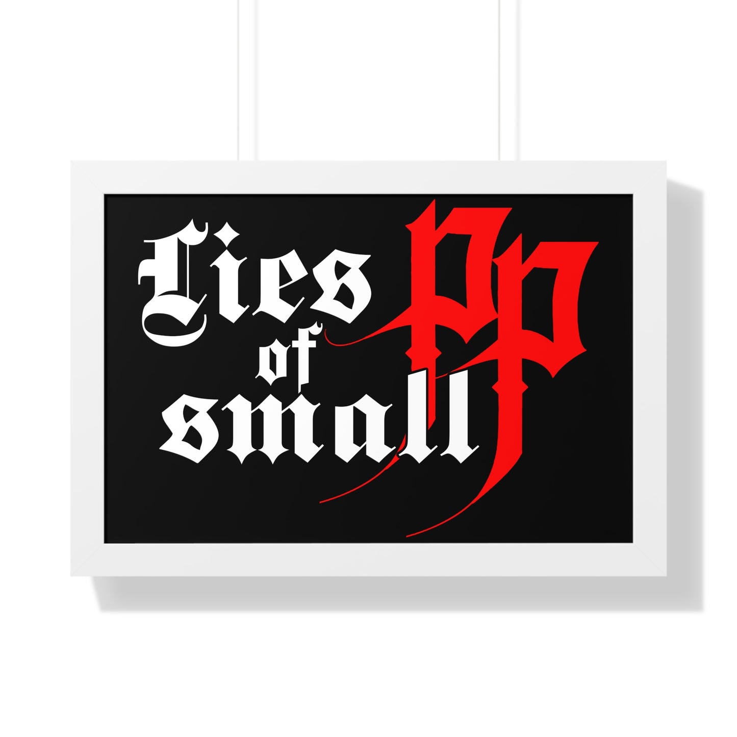 Lies of P Framed Poster - Lies of Small PP