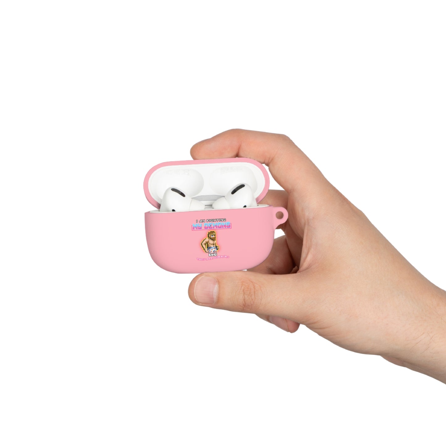 AirPods / AirPods Pro Case Cover - Fighting my demons