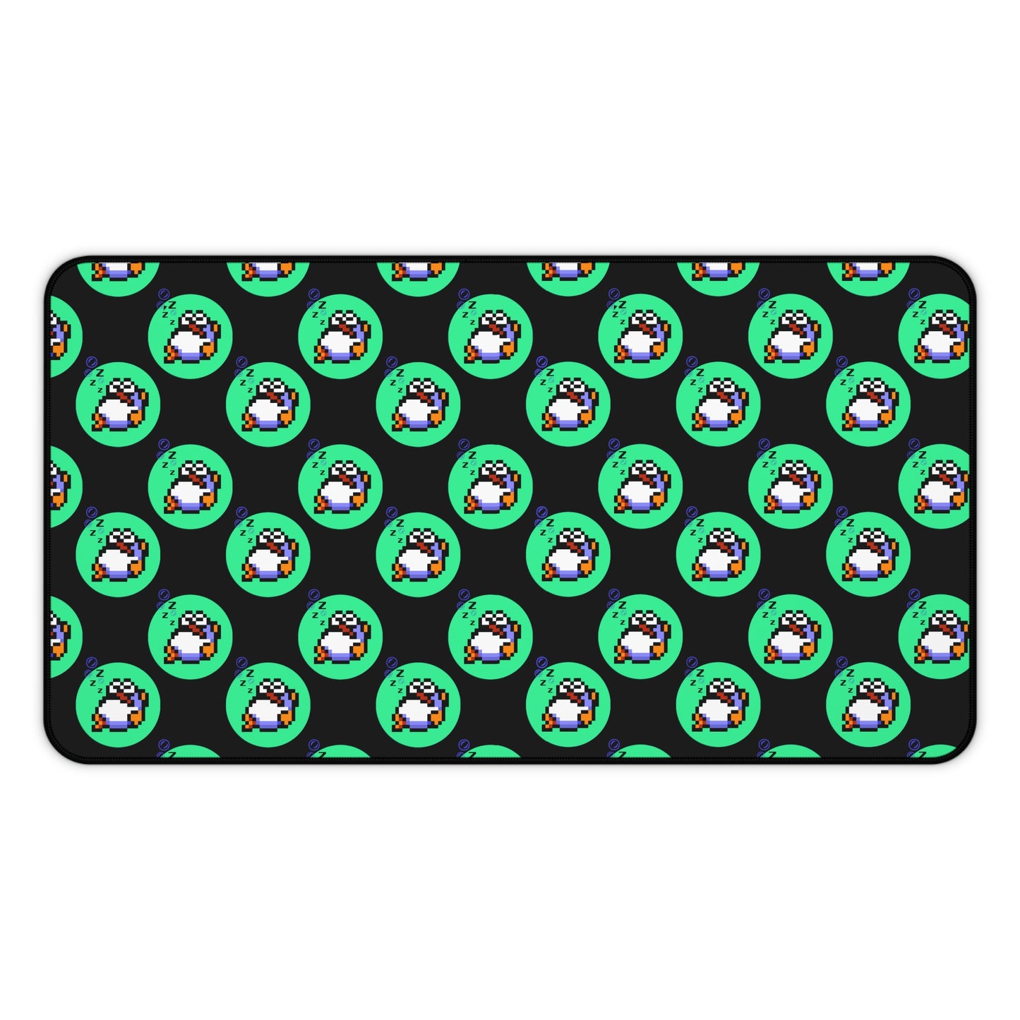 Rip Van Sleeping Pattern Desk Mat