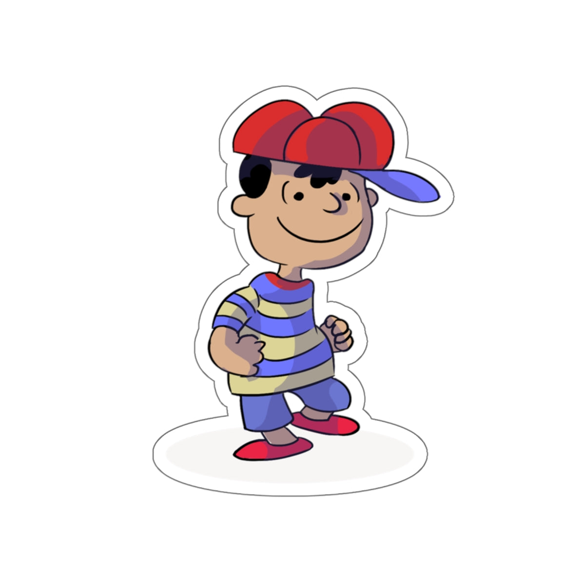 EarthBound Die-Cut Sticker - Ness Brown Dance