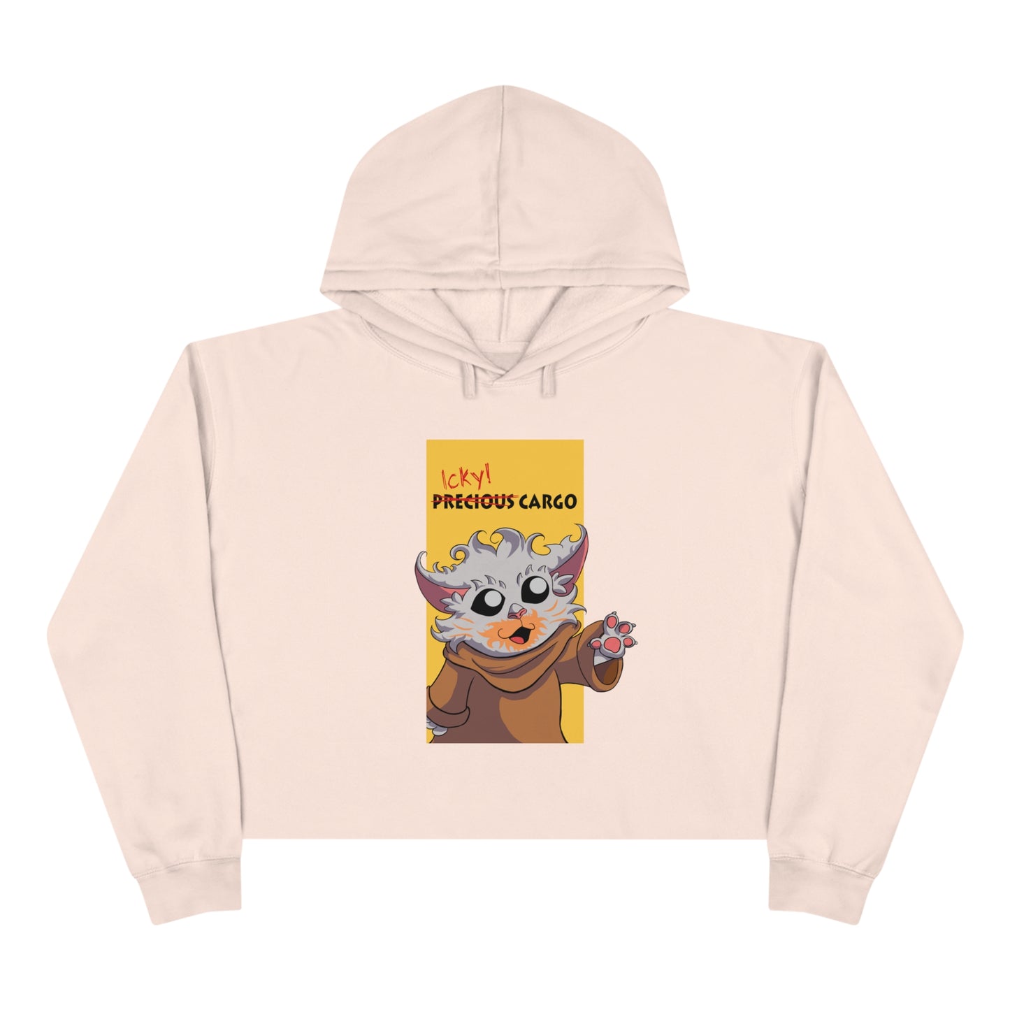 Icky Cargo Crop Hoodie - Wisp Campaign