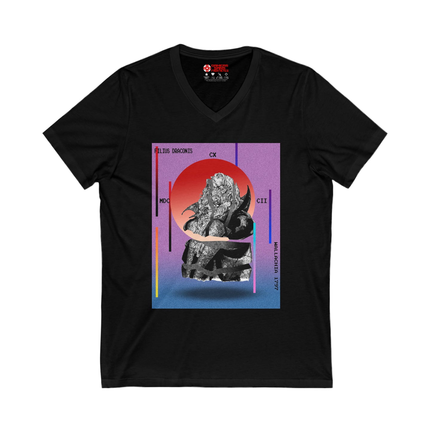 Castlevania Men's V Tee - Filius Draconis