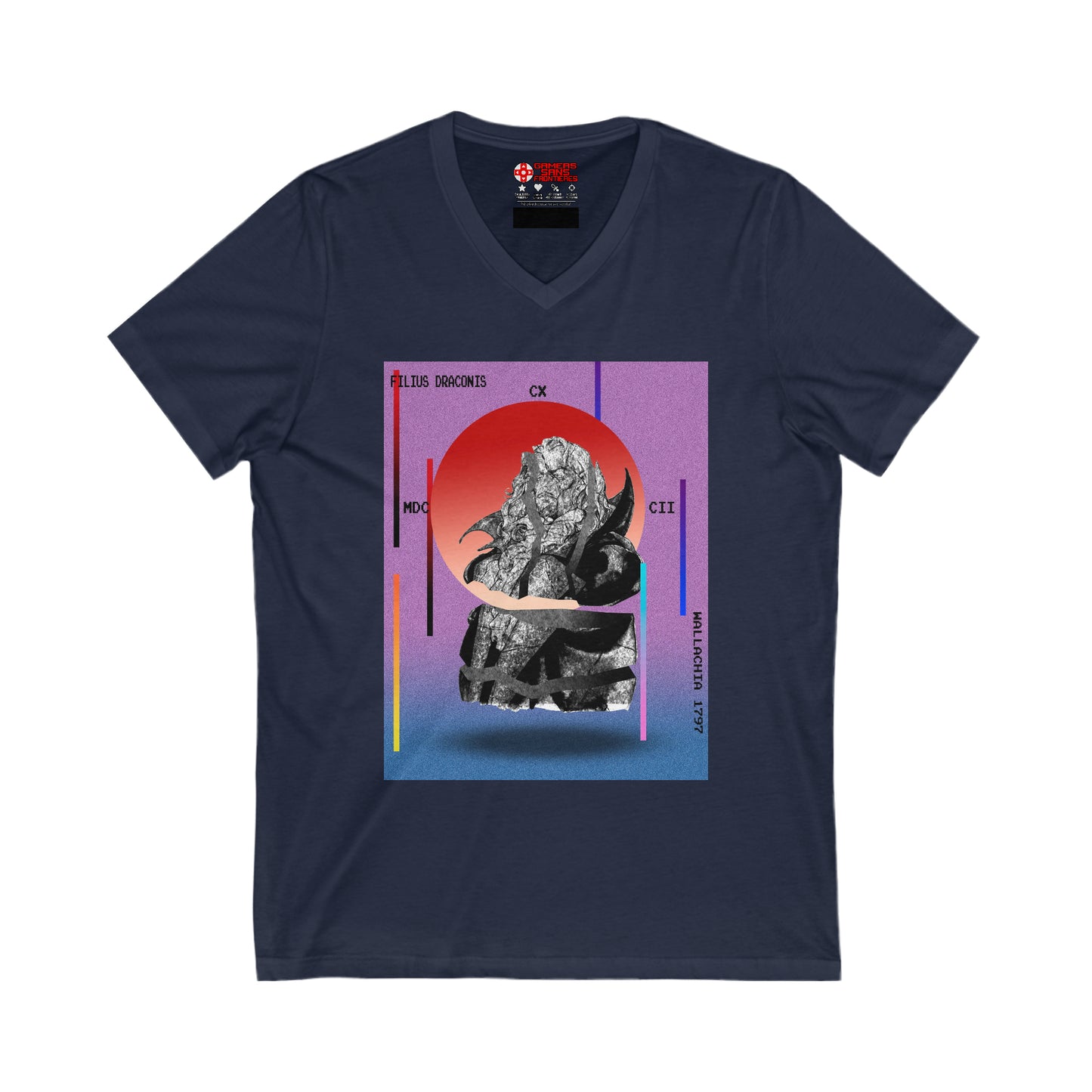 Castlevania Men's V Tee - Filius Draconis