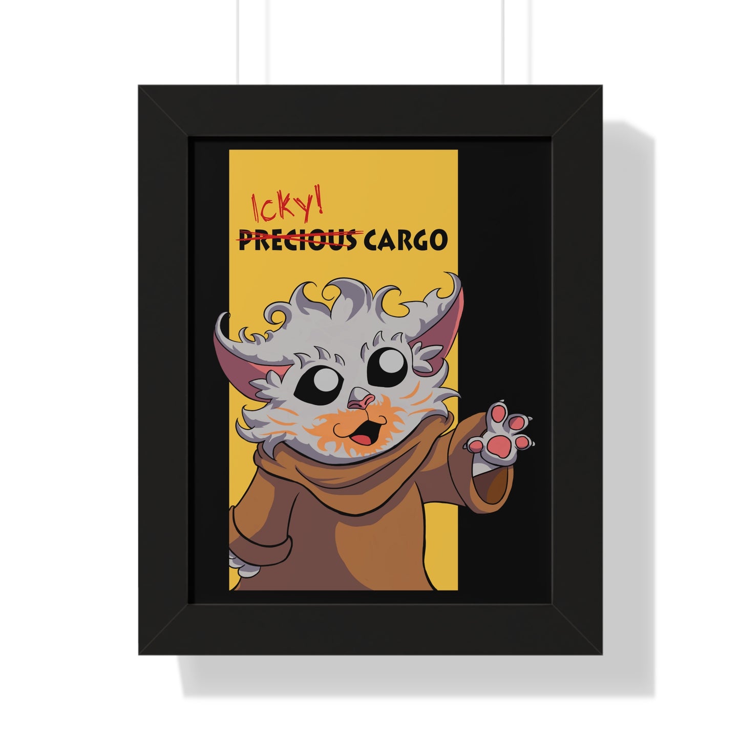 Icky Cargo Framed Poster - Wisp Campaign