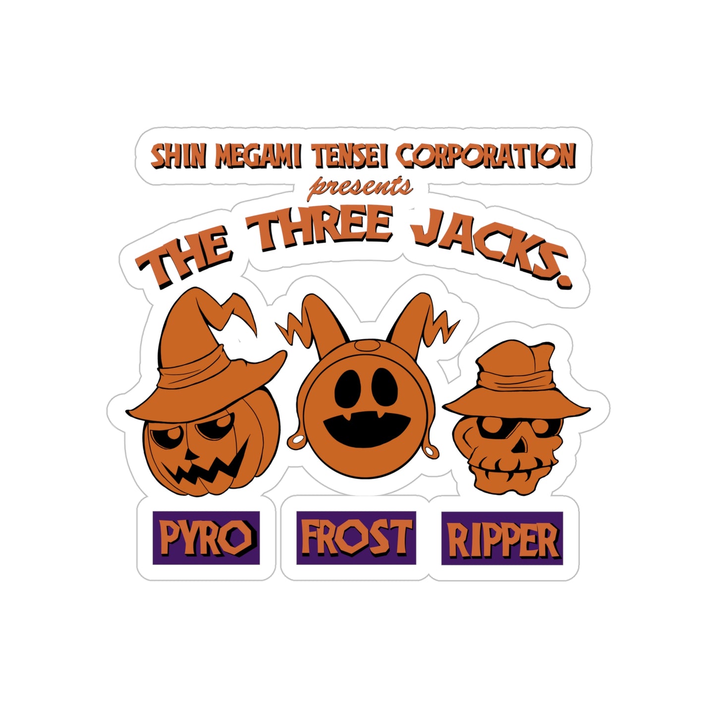 Transparent Outdoor Sticker - Jack of all Tricks