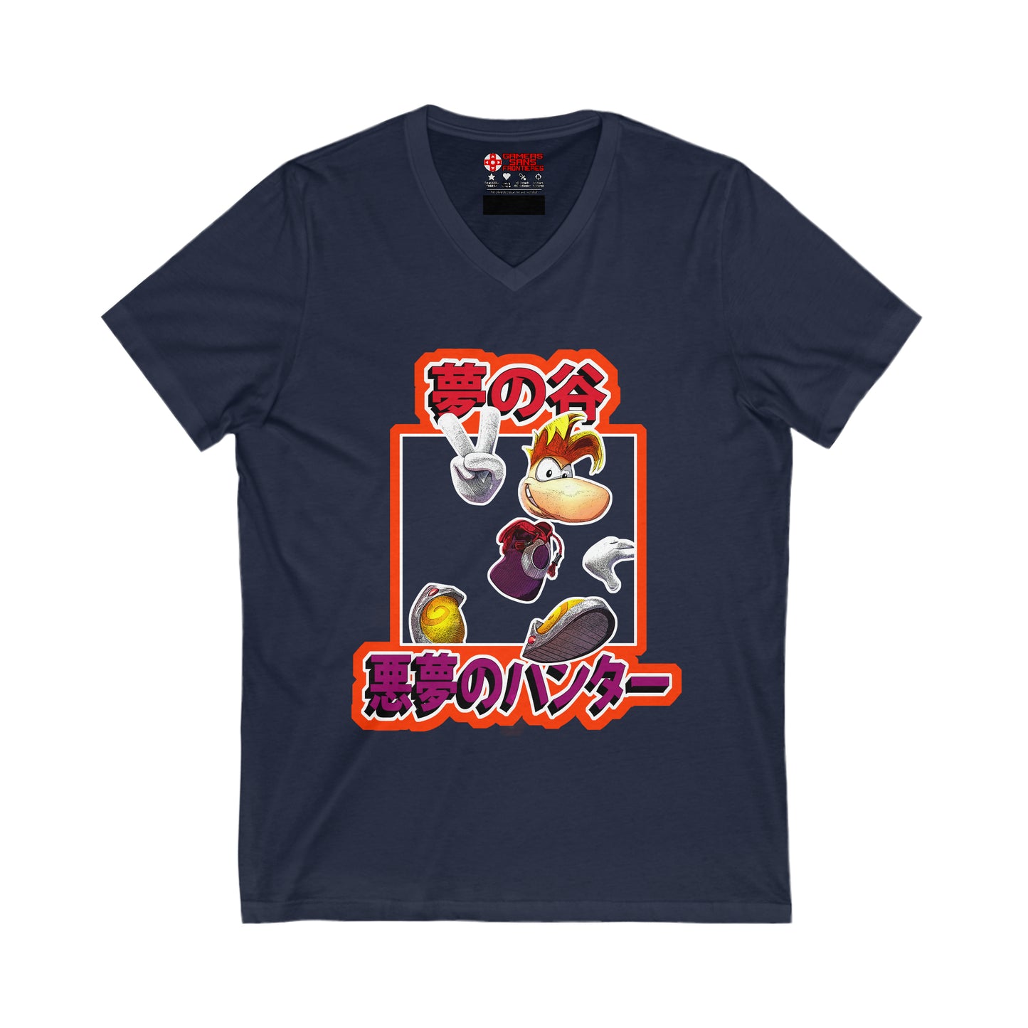 Rayman Men's V Tee - Dreamglade Hero