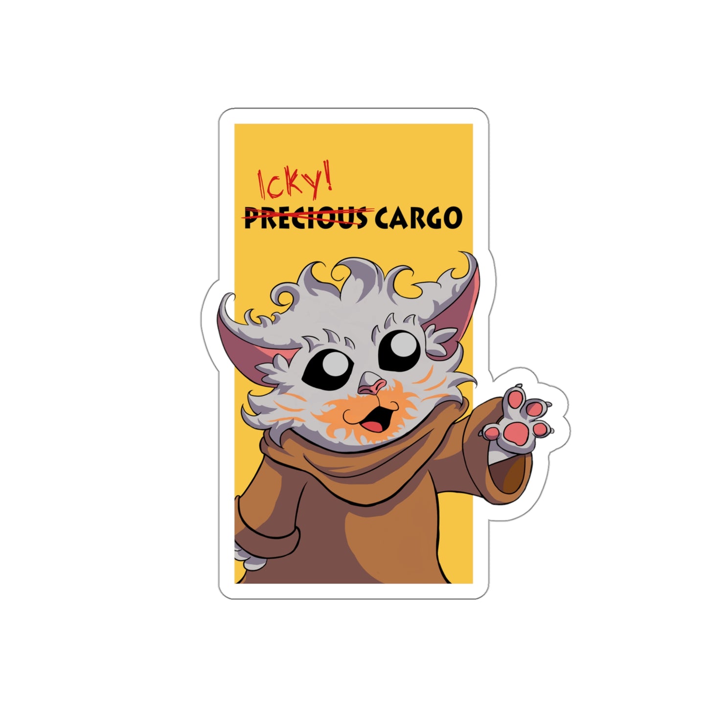 Icky Cargo Die-Cut Sticker - Wisp Campaign