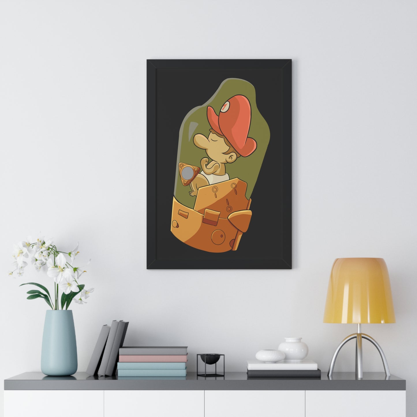 Framed  Poster - BBS