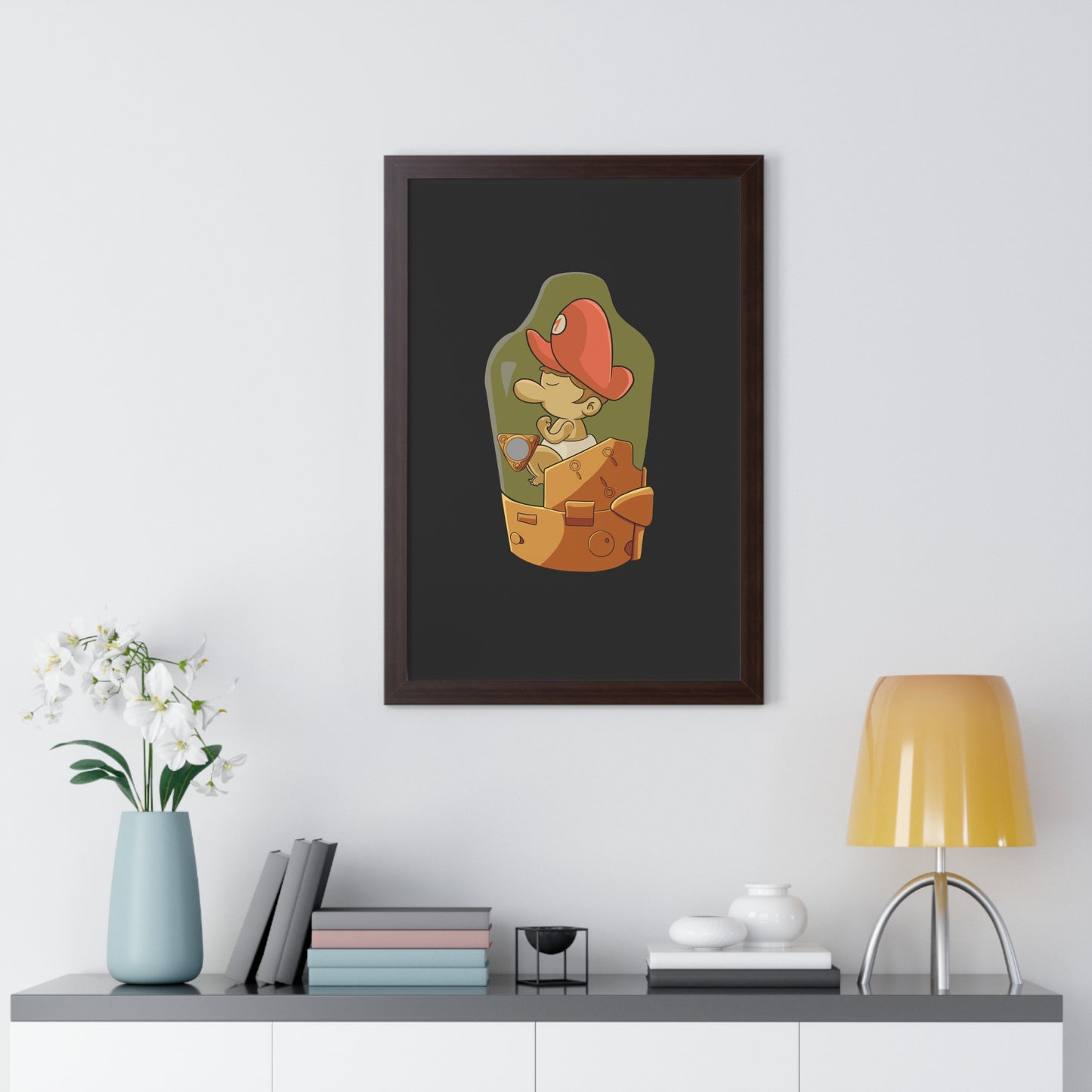 Death Stranding Framed Poster - Baby Stranding