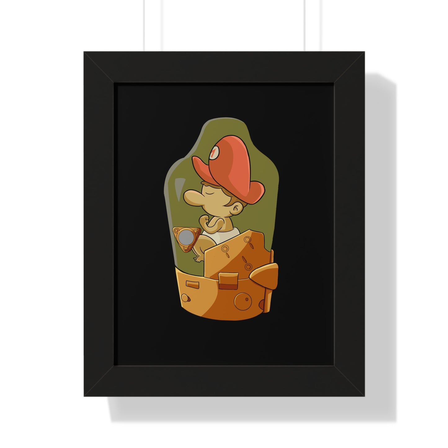 Death Stranding Framed Poster - Baby Stranding